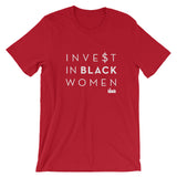Invest in Black Women: Short-Sleeve Unisex T-Shirt